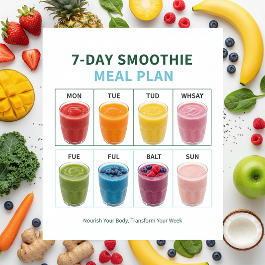 7-Day Smoothie Meal Plan — Practical, Healthy & Easy