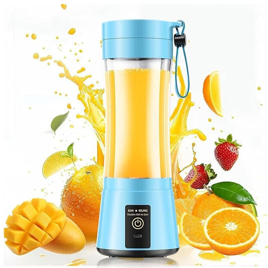 380Ml Household Juice Mixer Mini Electric Juicer USB Rechargeable Smoothie Shake Mixer Portable Juicer Household Appliances
